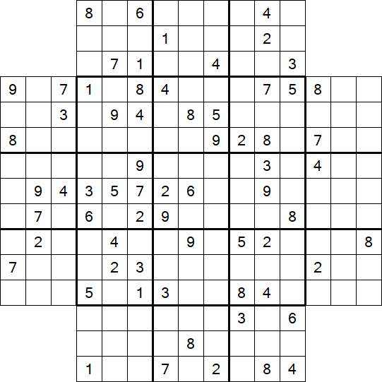 Flower Sudoku - Difícil