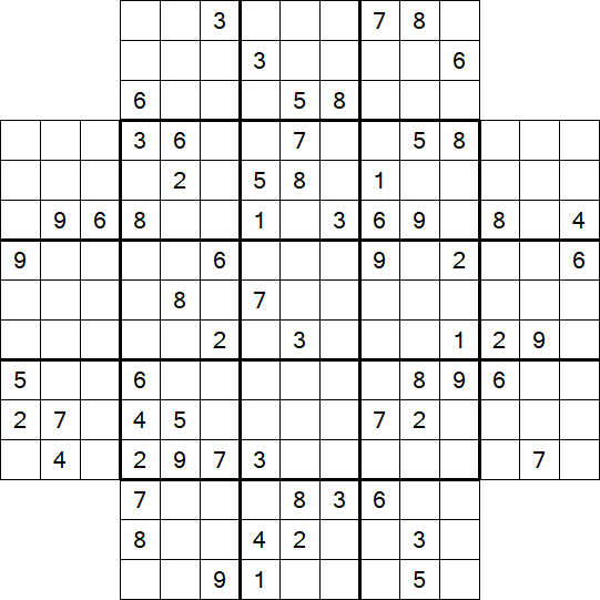 Flower Sudoku - Difficile