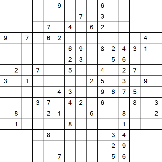 Flower Sudoku - Difficile