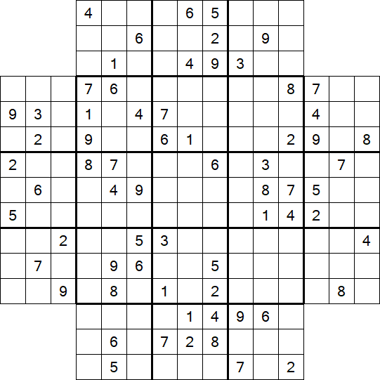 Flower Sudoku - Hard