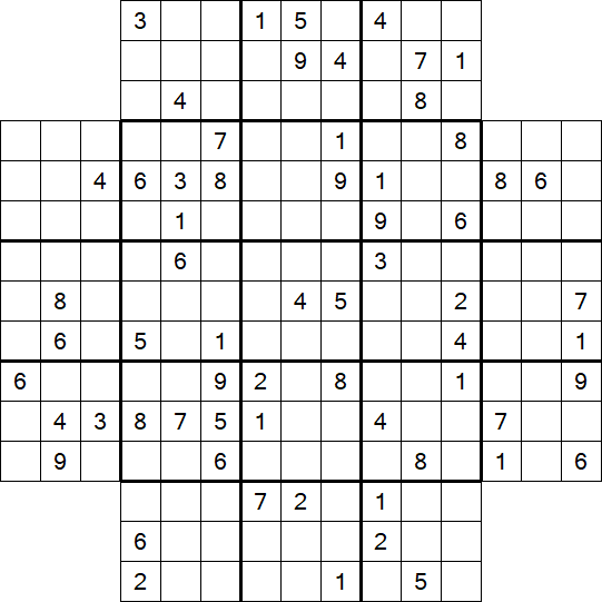 Flower Sudoku - Hard