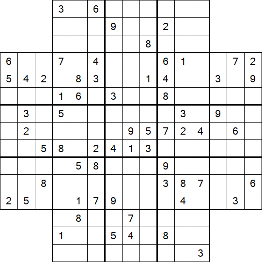Flower Sudoku - Difícil