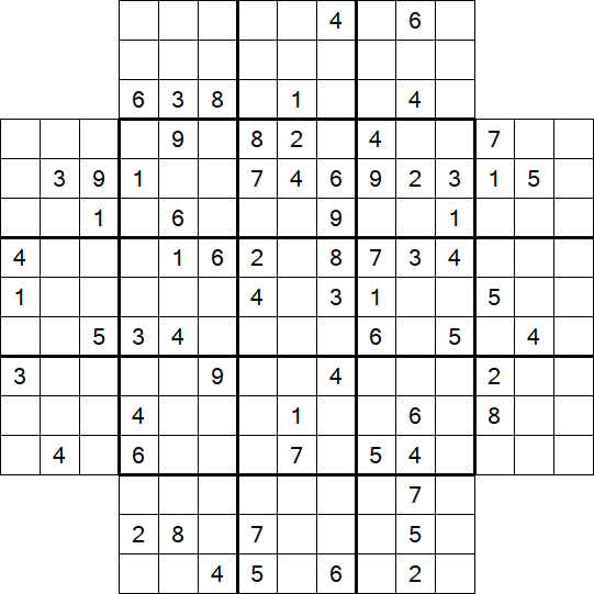 Flower Sudoku - Difficile