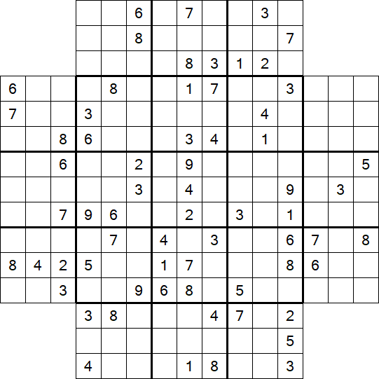 Flower Sudoku - Hard