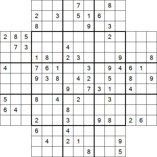 Flower Sudoku - Difficile