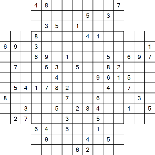 Flower Sudoku - Difficile