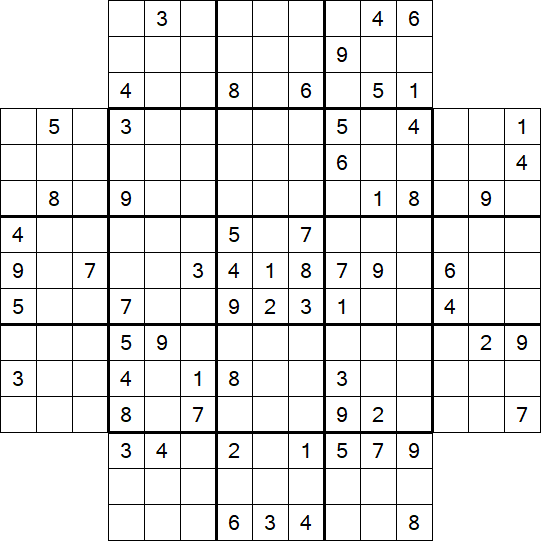 Flower Sudoku - Difficile