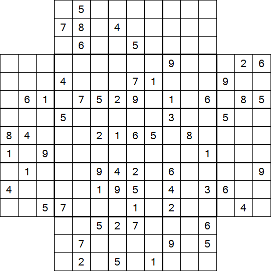 Flower Sudoku - Hard