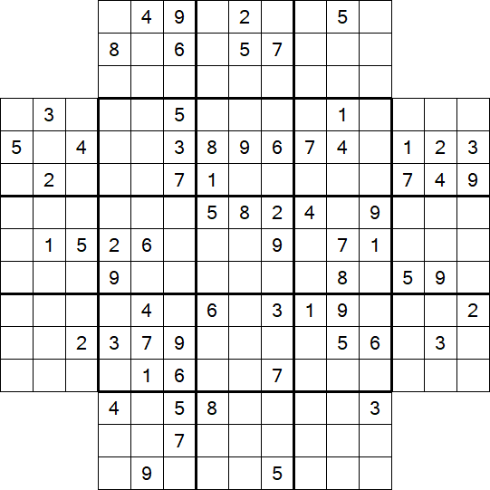 Flower Sudoku - Difficile