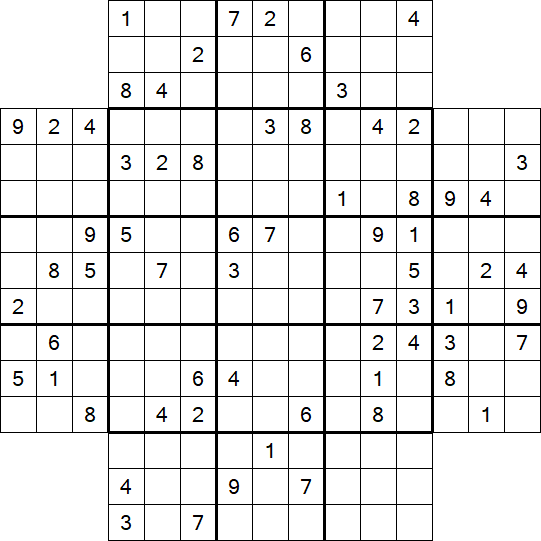 Flower Sudoku - Hard