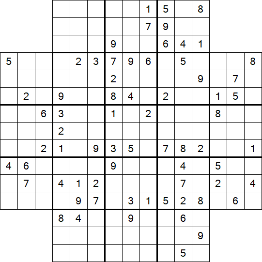 Flower Sudoku - Hard