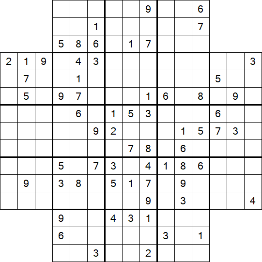 Flower Sudoku - Difficile