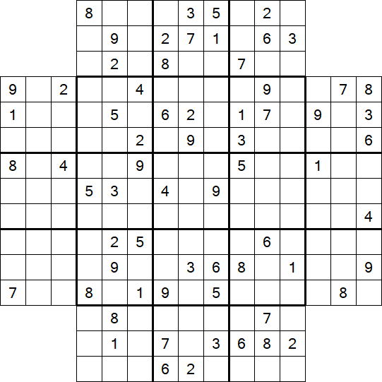 Flower Sudoku - Hard