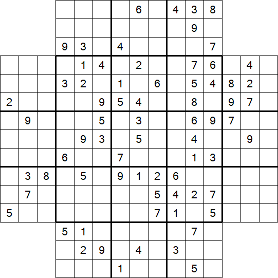 Flower Sudoku - Hard