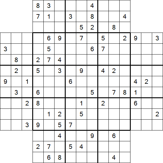 Flower Sudoku - Hard