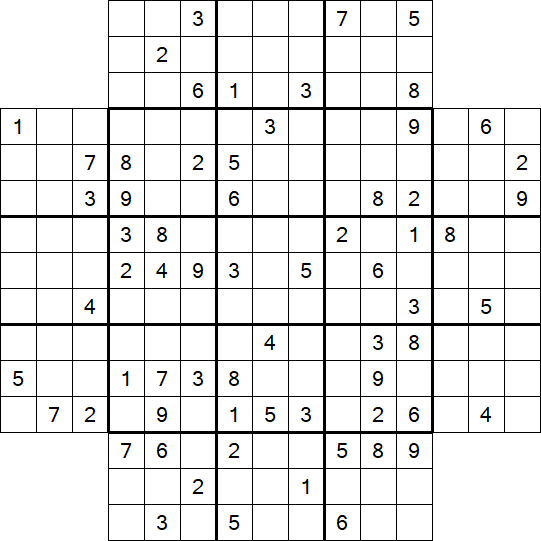 Flower Sudoku - Hard