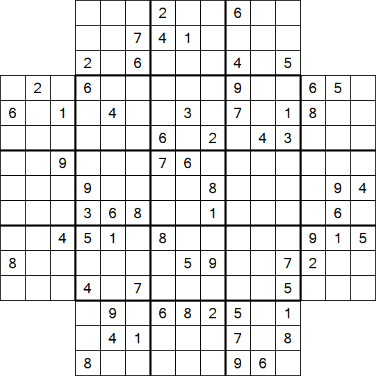 Flower Sudoku - Difficile