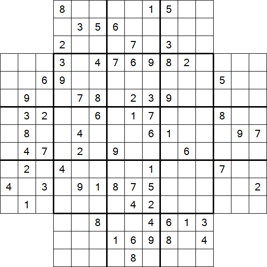 Flower Sudoku - Hard