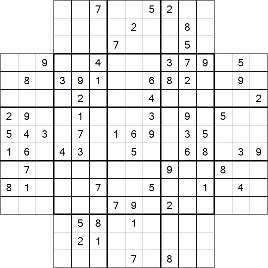 Flower Sudoku - Hard