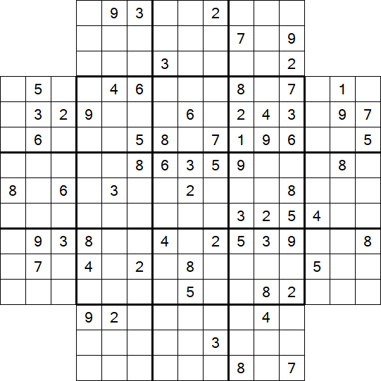 Flower Sudoku - Hard