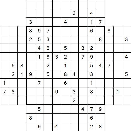 Flower Sudoku - Hard