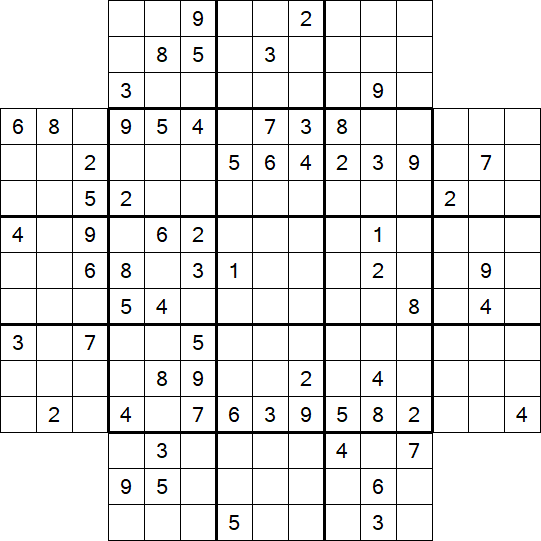 Flower Sudoku - Difficile
