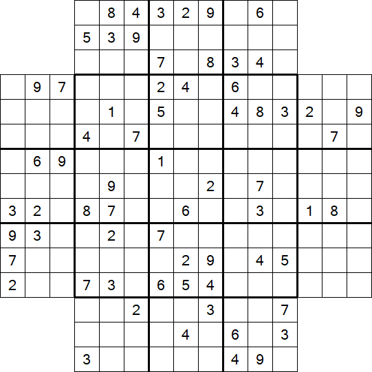 Flower Sudoku - Hard