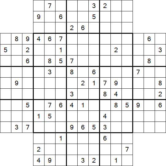 Flower Sudoku - Difficile