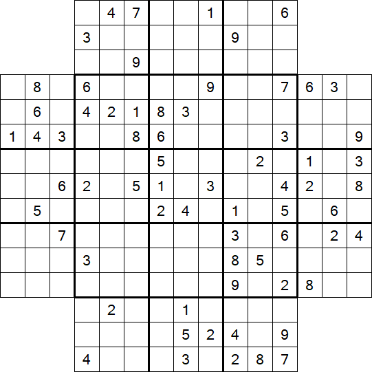 Flower Sudoku - Difficile