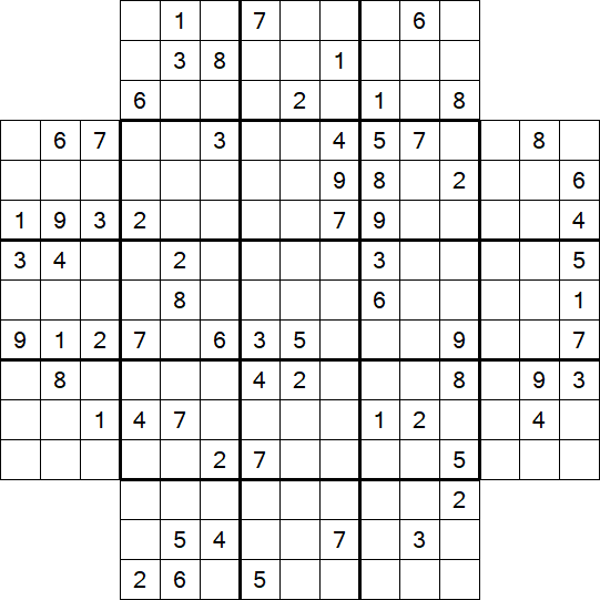Flower Sudoku - Difficile