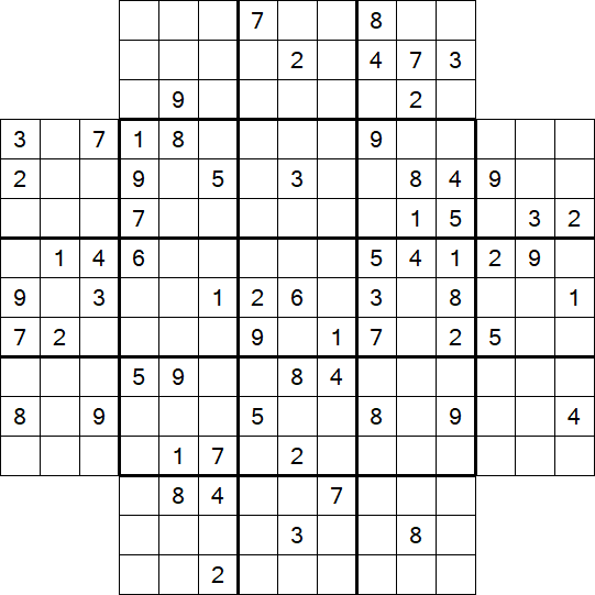Flower Sudoku - Difficile