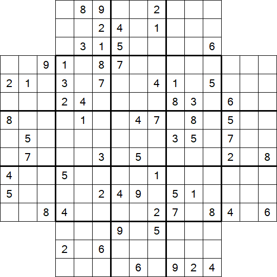 Flower Sudoku - Difficile