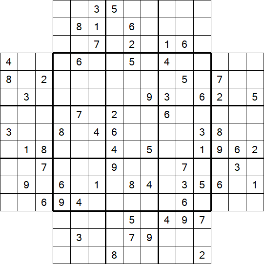 Flower Sudoku - Difficile