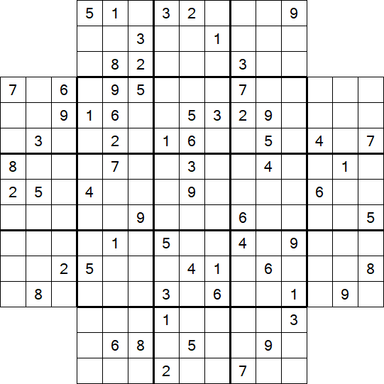 Flower Sudoku - Hard