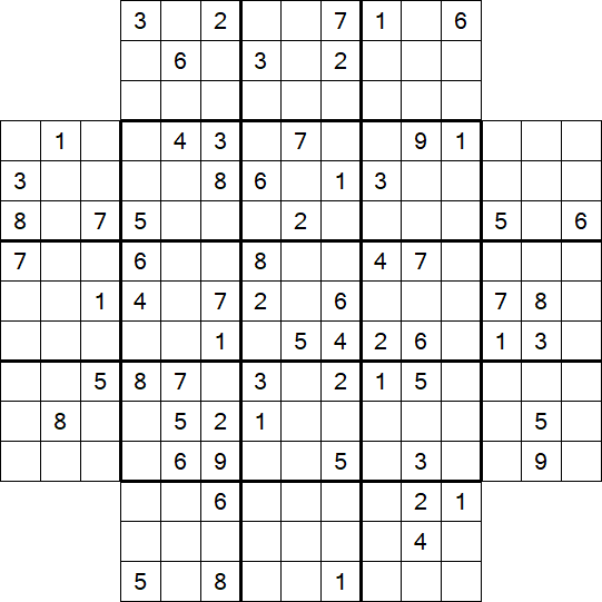 Flower Sudoku - Difficile