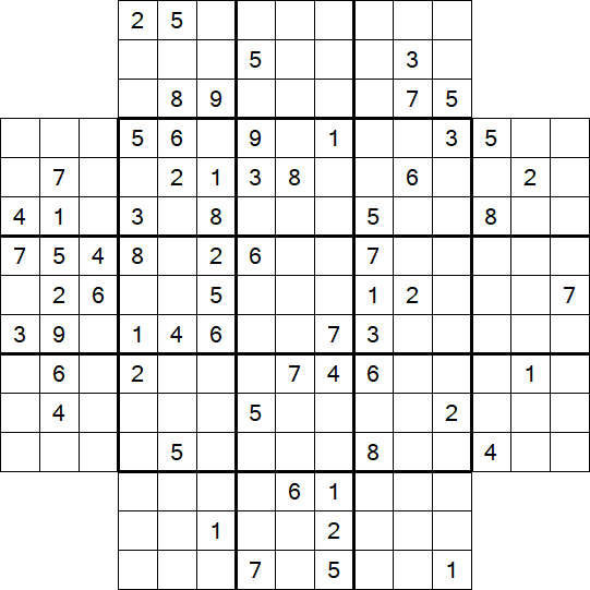 Flower Sudoku - Difficile