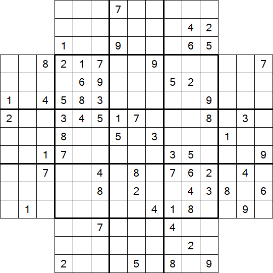 Flower Sudoku - Difficile