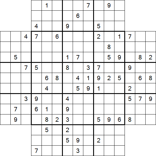 Flower Sudoku - Difficile