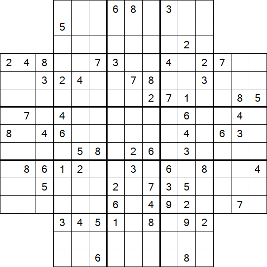 Flower Sudoku - Difficile