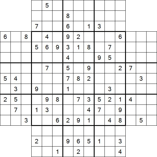 Flower Sudoku - Difficile