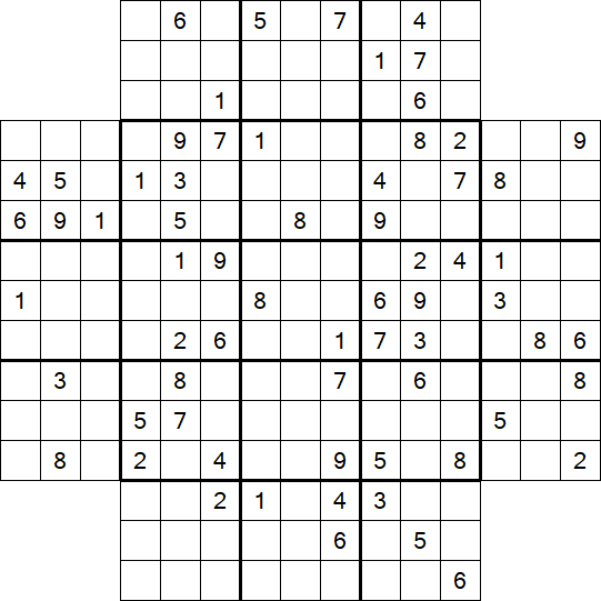 Flower Sudoku - Hard