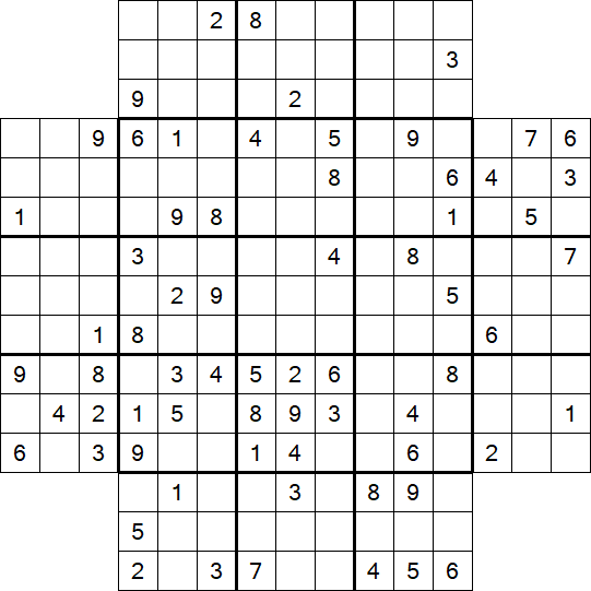 Flower Sudoku - Difficile