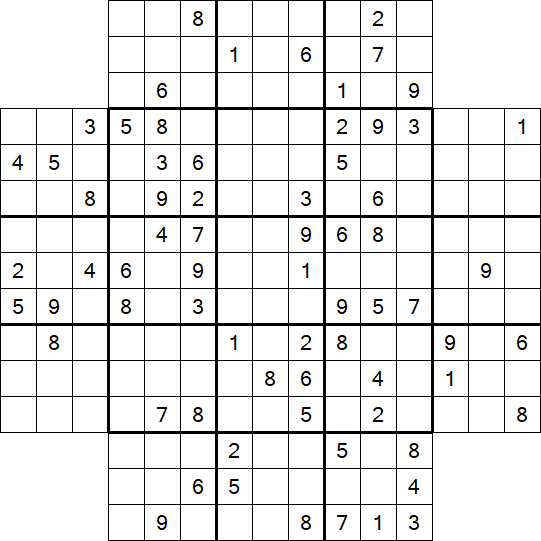 Flower Sudoku - Difficile