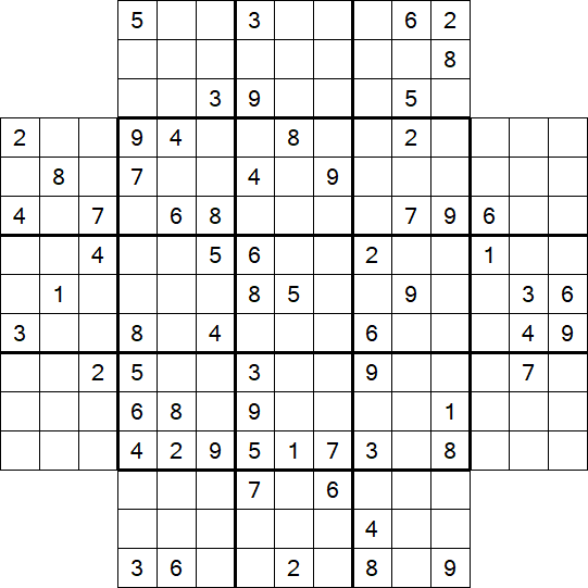 Flower Sudoku - Difficile