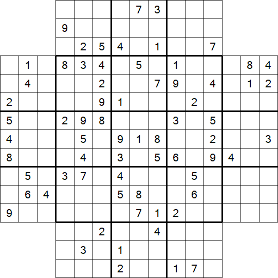 Flower Sudoku - Difficile