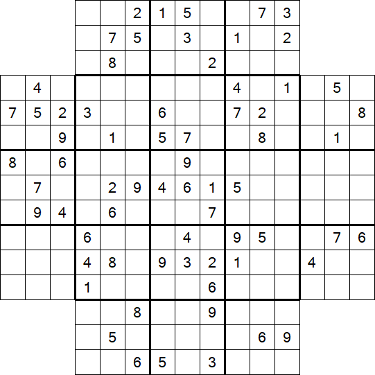 Flower Sudoku - Difficile