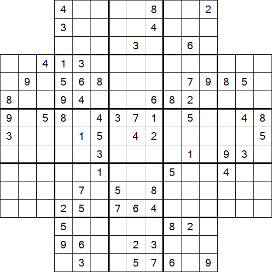 Flower Sudoku - Difficile