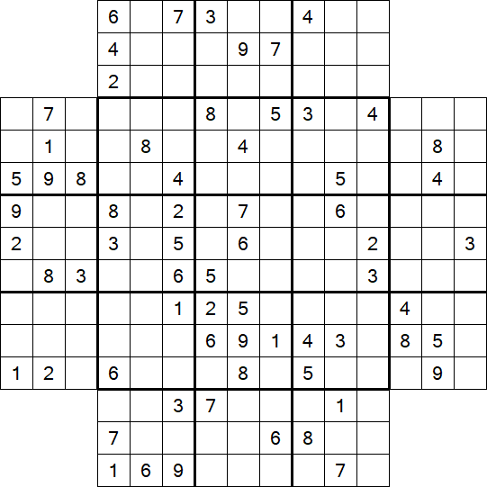 Flower Sudoku - Difficile