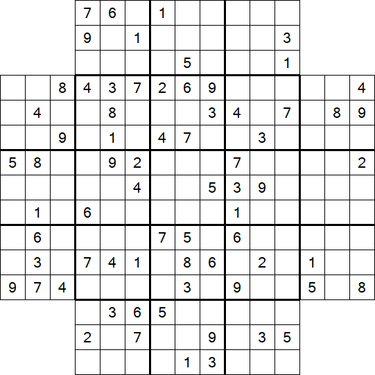 Flower Sudoku - Hard