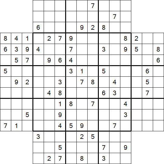 Flower Sudoku - Difficile